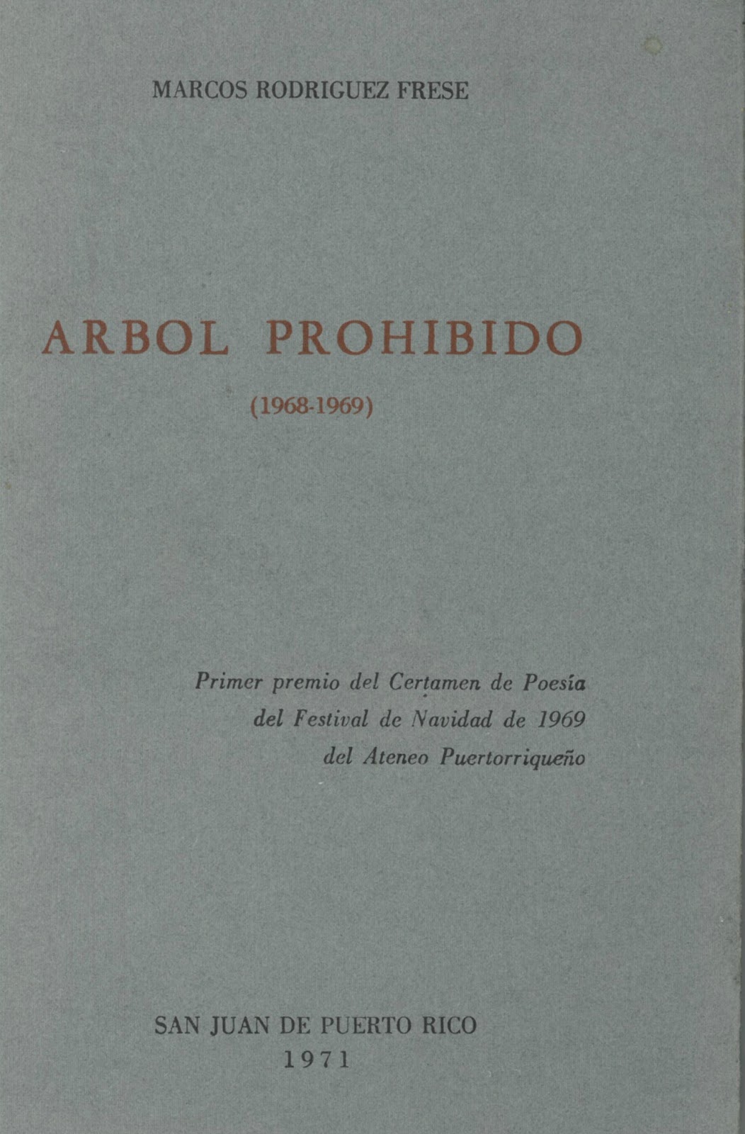 Árbol Prohibido